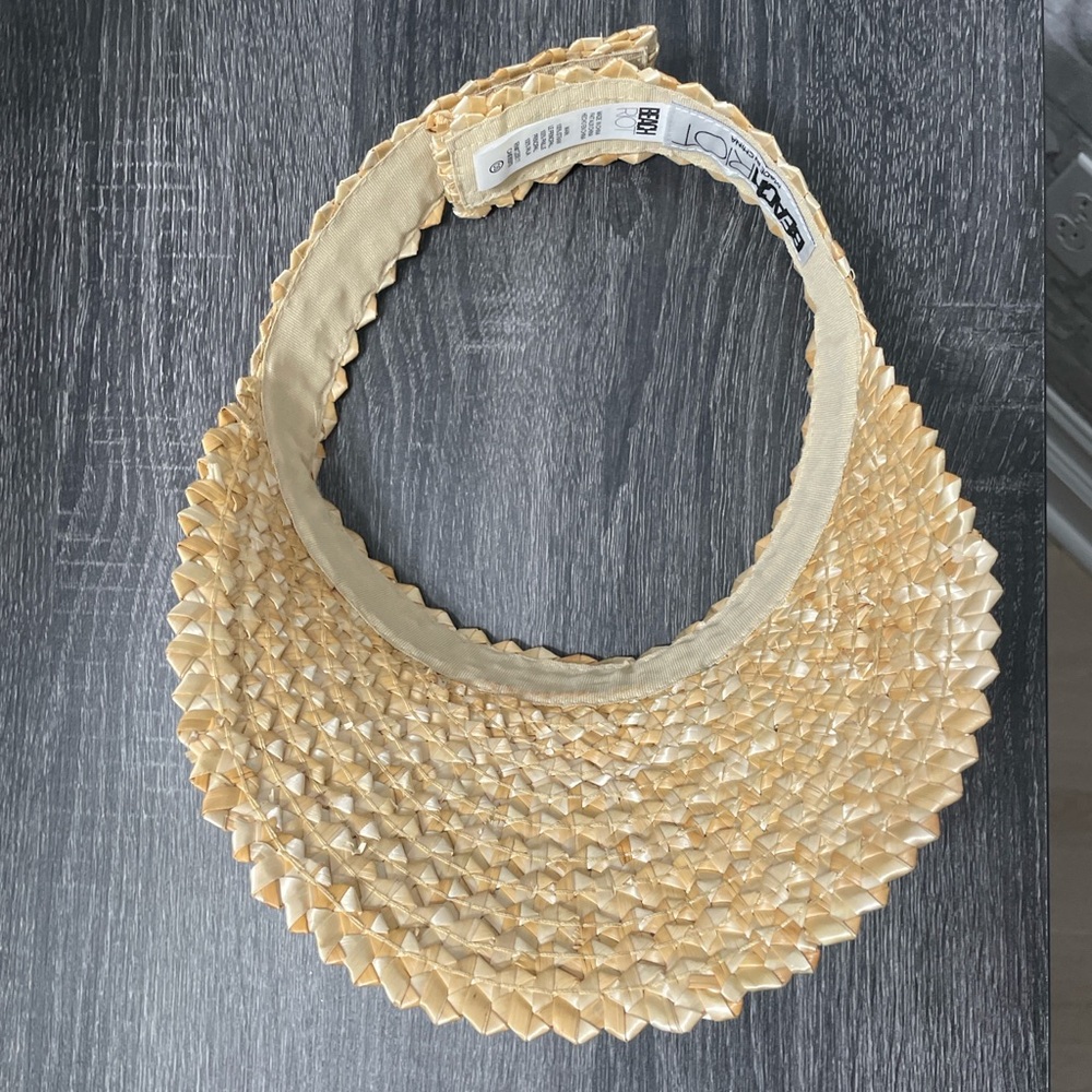 Beach Riot Woven Straw Adjustable Visor - Picture 7 of 8